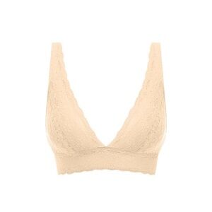 Waco Halo Lace Bralette Size 40 811205 Nude Beige
